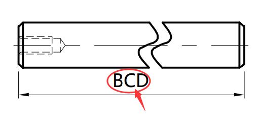 BCD变更L尺寸公差
